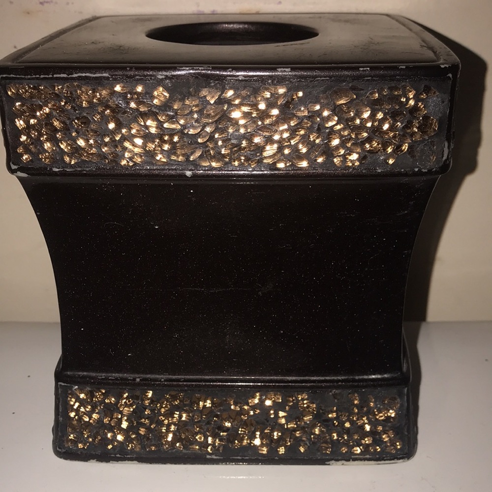 Tissue box. Hand painted - Picture 3 of 3